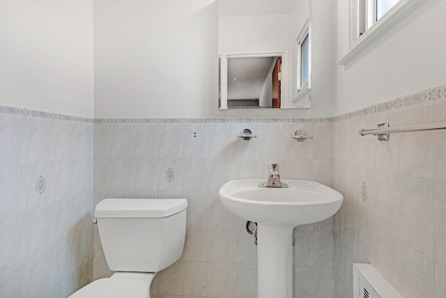 54-30 Kissena Blvd, Flushing, NY 11355 - bathroom with wainscoting and toilet