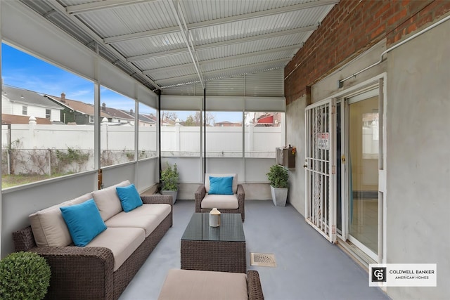 54-30 Kissena Blvd, Flushing, NY 11355 - sunroom / solarium featuring an outdoor hangout area and visible vents