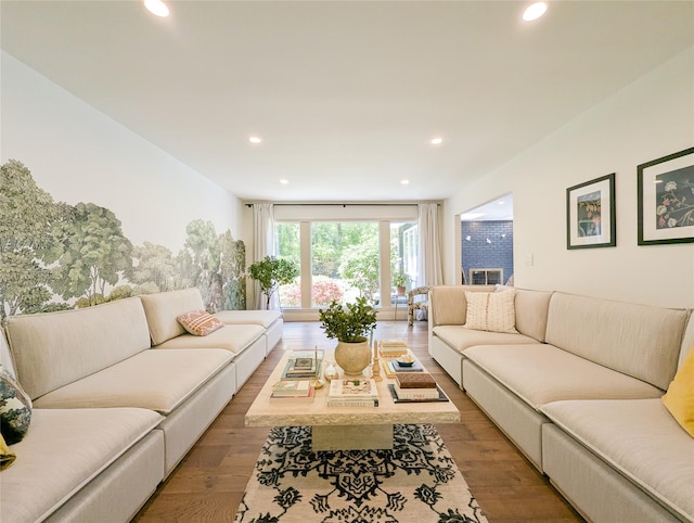 1 Concord Dr, Fort Salonga, NY 11768 - living area with recessed lighting and light wood-type flooring