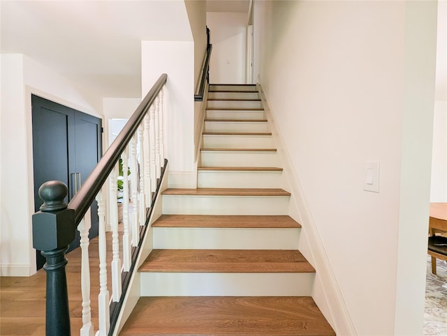 1 Concord Dr, Fort Salonga, NY 11768 - stairway featuring wood finished floors