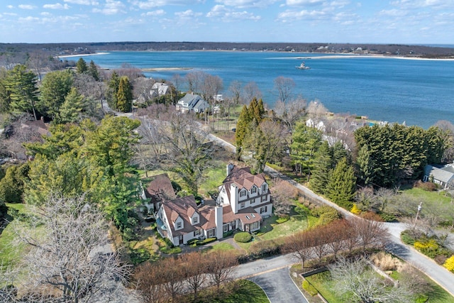 3 Wincoma Dr, Huntington Bay, NY 11743 - bird's eye view with a water view