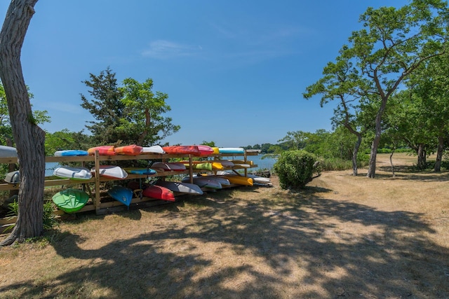 3 Wincoma Dr, Huntington Bay, NY 11743 - view of yard featuring a water view