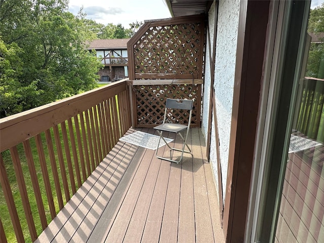 35 Bailey Ct Unit 35, Middle Island, NY 11953 - view of wooden deck