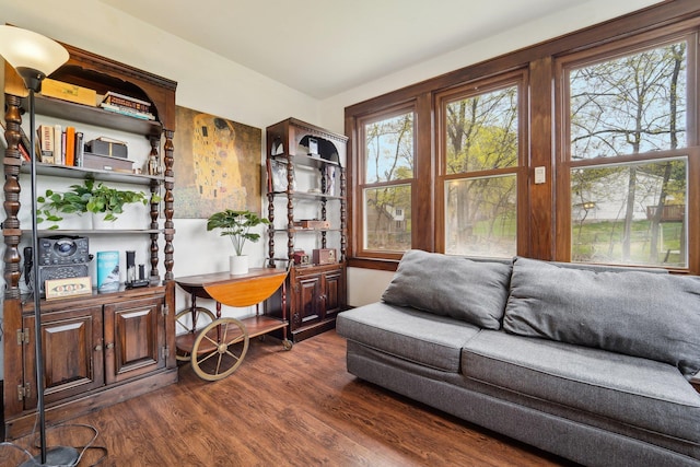 12 Sunset View Dr, West Nyack, NY 10994 - sitting room featuring dark wood-style flooring