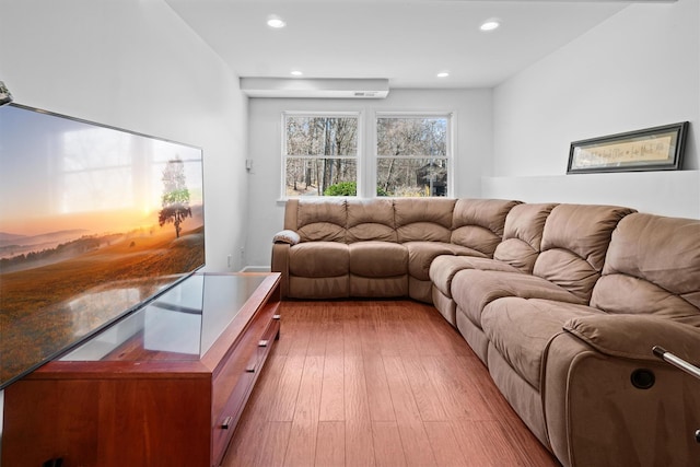 21 Glengary Rd, Croton-On-Hudson, NY 10520 - living area featuring recessed lighting and hardwood / wood-style flooring