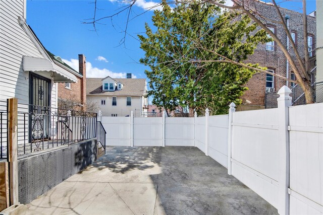 820 S Oak Dr, Bronx, NY 10467 - view of patio / terrace featuring fence