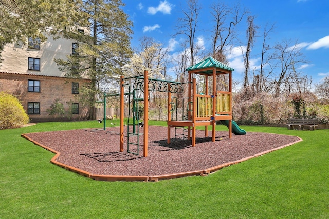 1273 N Ave Unit 1Ab, New Rochelle, NY 10804 - community playground featuring a lawn