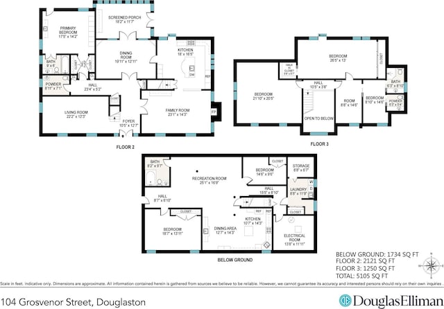 104 Grosvenor, Douglaston, NY 11363 - plan