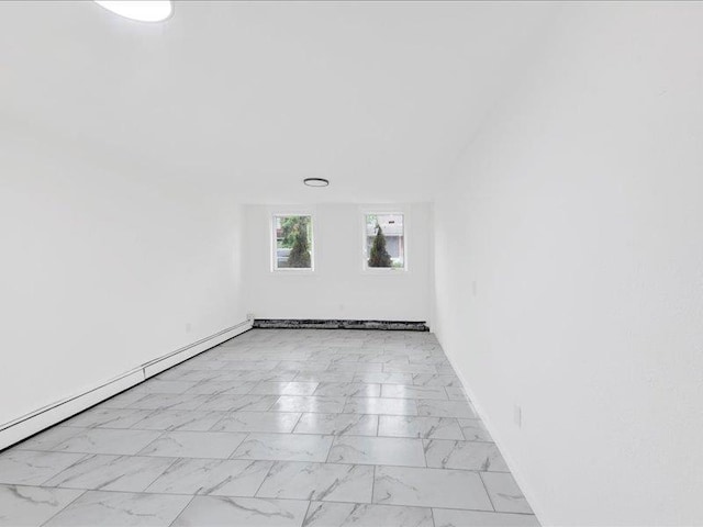 166 Sears Ave, Elmsford, NY 10523 - spare room featuring light marble finish flooring and baseboards