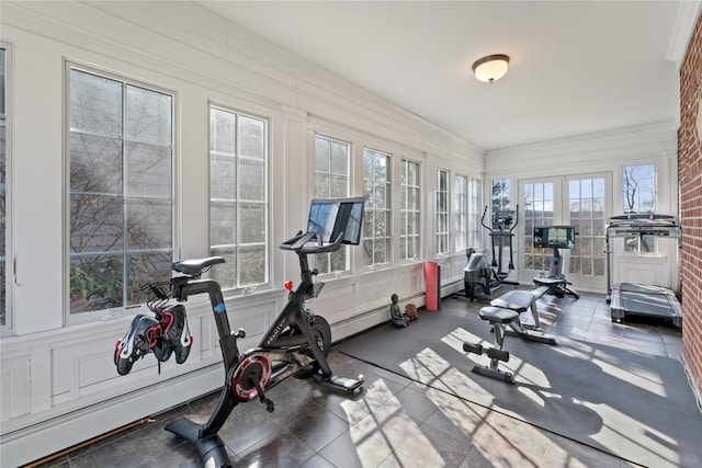 27 Calumet Ave, Hastings-On-Hudson, NY 10706 - view of exercise area