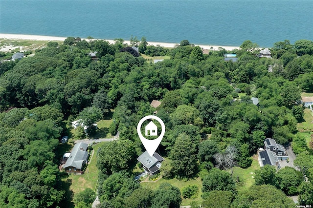 2955 Hyatt Rd, Southold, NY 11971 - aerial view of property's location with a large body of water