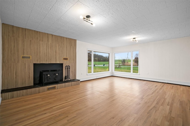 139 Cross Rd, Goshen, NY 10924 - unfurnished living room with light wood-type flooring and visible vents