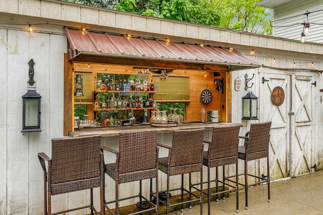 25 Macgregor Dr, Mahopac, NY 10541 - indoor wet bar with wood walls