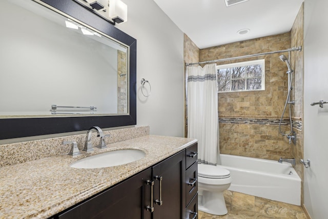 33 Bacon Rd, Saint James, NY 11780 - bathroom featuring vanity and shower / tub combo with curtain