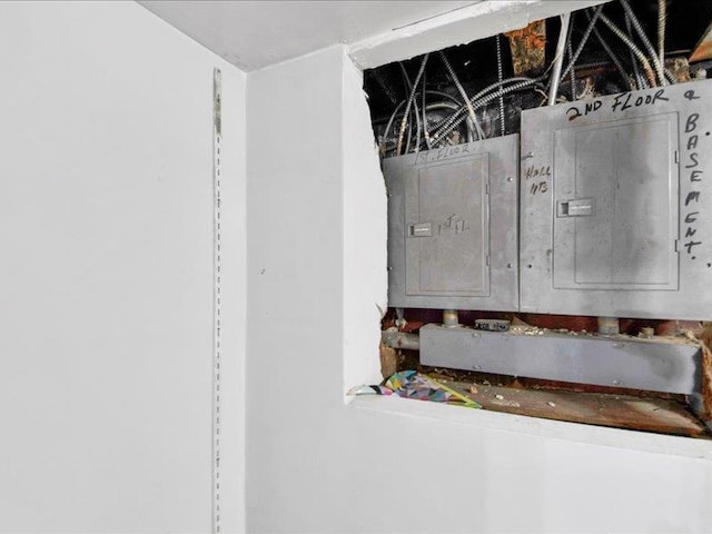 room details with electric panel