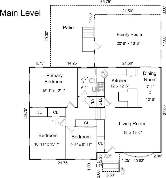 435 Carol Pl, Pelham, NY 10803 - plan