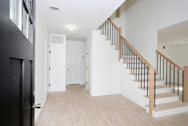 334NOhioville Rd, New Paltz, NY 12561 - interior space featuring baseboards, wood finished floors, and visible vents