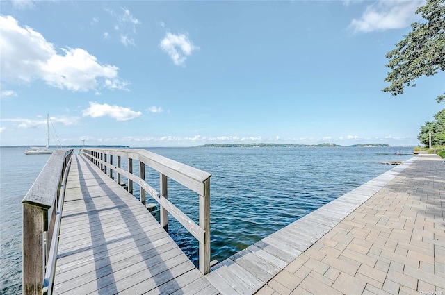 279 Little Neck Rd, Centerport, NY 11721 - dock area with a water view