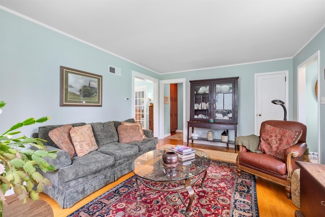 7 Wilson Blvd, Poughkeepsie, NY 12603 - living area with wood finished floors and ornamental molding