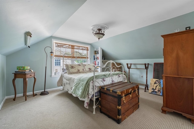 7 Wilson Blvd, Poughkeepsie, NY 12603 - bedroom featuring carpet floors, baseboards, and lofted ceiling