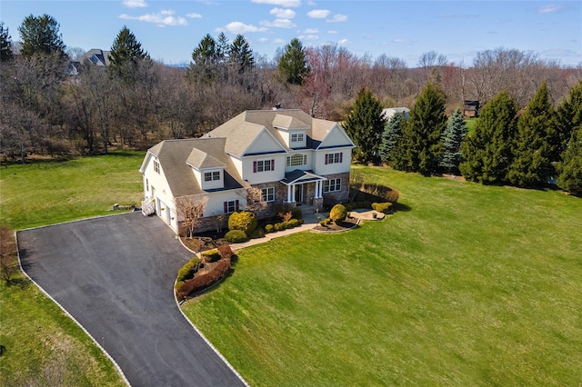 3 Madonna Dr, Lagrangeville, NY 12540 - bird's eye view with a forest view