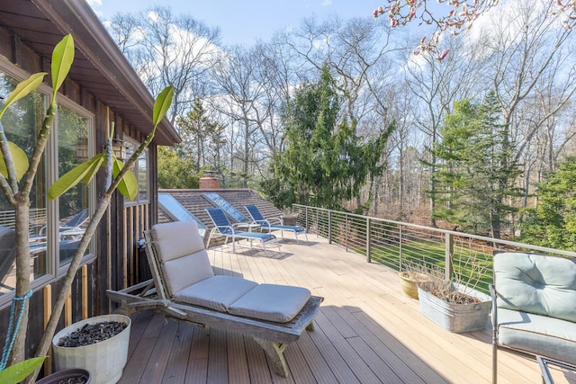 19 Stillwood Rd, Brookhaven, NY 11719 - view of deck