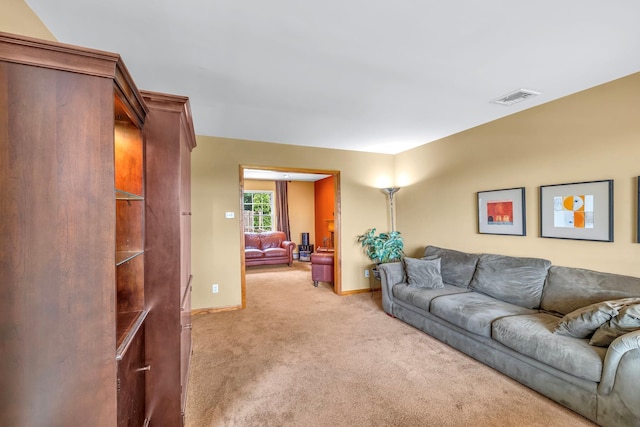 34 Melissa Ln, Washingtonville, NY 10992 - living room featuring light carpet and baseboards