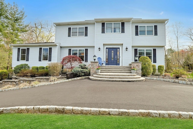 view of colonial inspired home