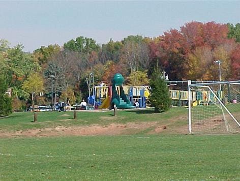view of communal playground