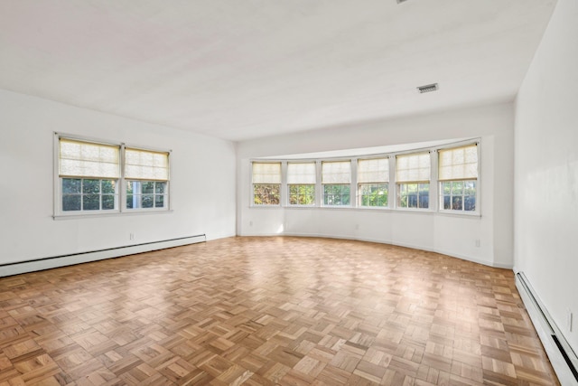 4 Penn Ct, Dix Hills, NY 11746 - unfurnished room with a baseboard heating unit and baseboards