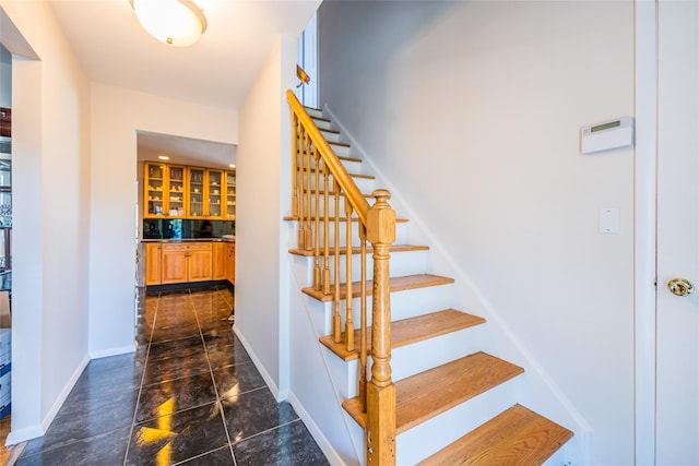1170 Carlls Straight Path, Dix Hills, NY 11746 - staircase with baseboards