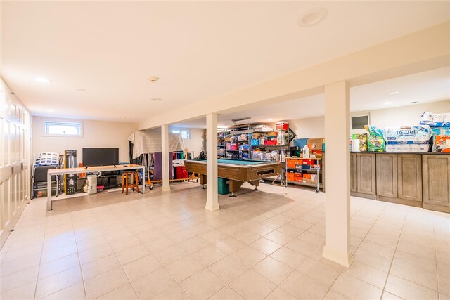 1170 Carlls Straight Path, Dix Hills, NY 11746 - rec room with pool table and recessed lighting