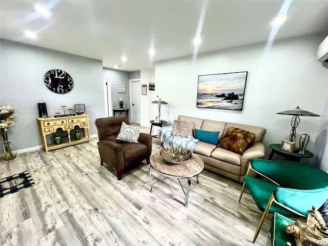 8-10 Mercer St, Middletown, NY 10940 - living area featuring light wood-style flooring and recessed lighting