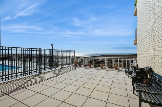 700 Shore Rd Unit 2Z, Long Beach, NY 11561 - view of patio with a balcony