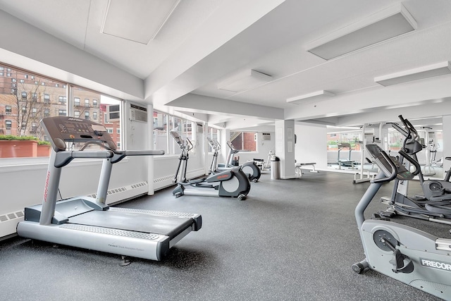 300 W 145th St Unit 2C, New York Manhattan, NY 10039 - view of gym