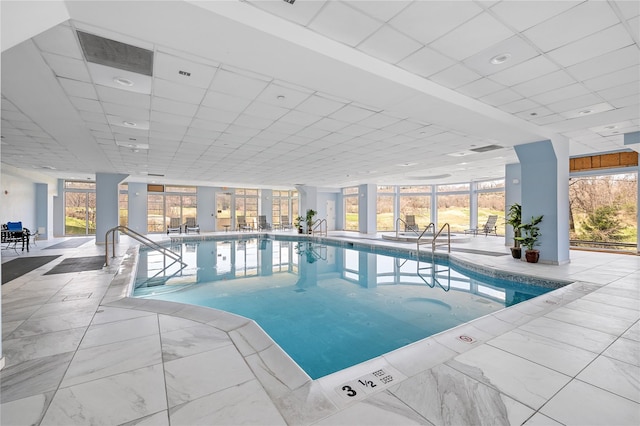 100 Harbor View Dr Unit 230, Port Washington, NY 11050 - view of indoor pool