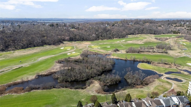 100 Harbor View Dr Unit 230, Port Washington, NY 11050 - aerial overview of property's location with a large body of water and a local golf course