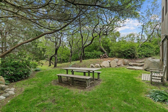 1635 Isabella Beach Rd, Fishers Island, NY 06390 - view of grassy yard