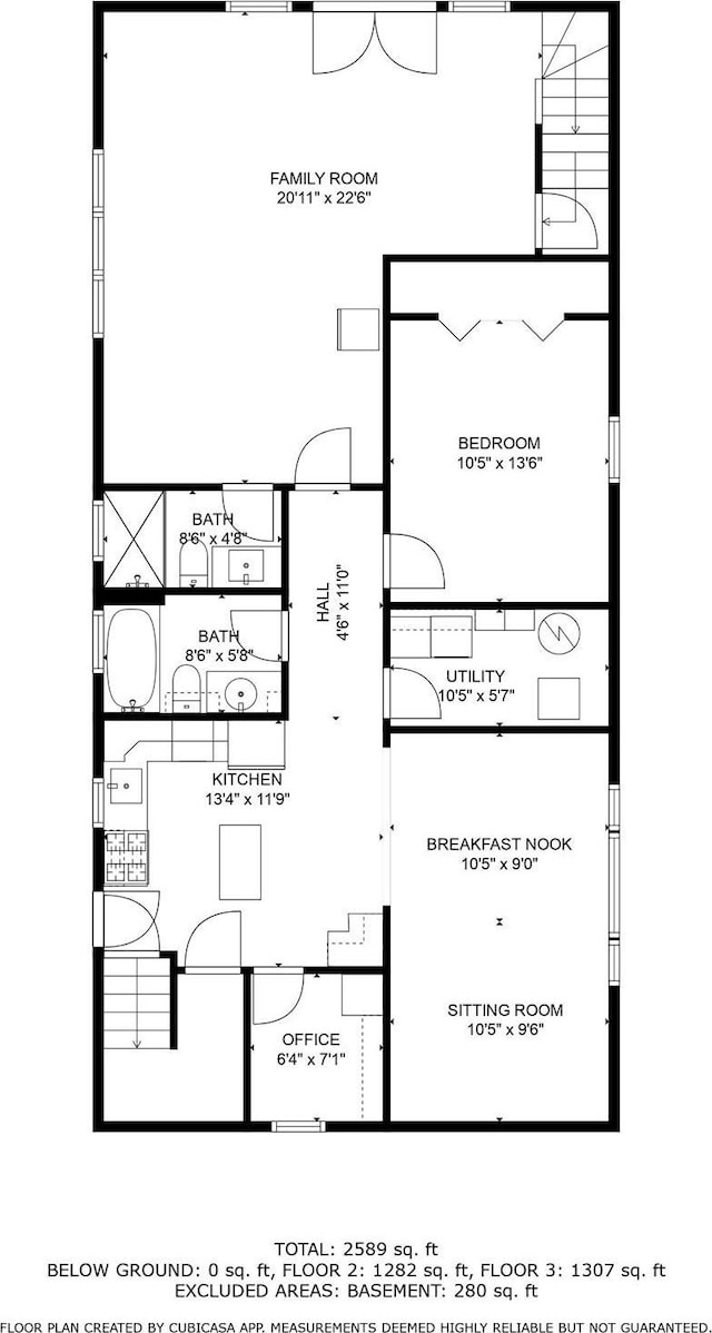 2892 Wilson Ave, Bellmore, NY 11710 - floor plan