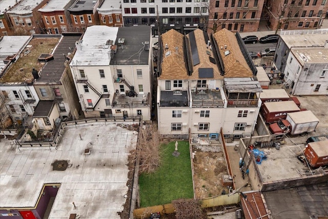 drone / aerial view