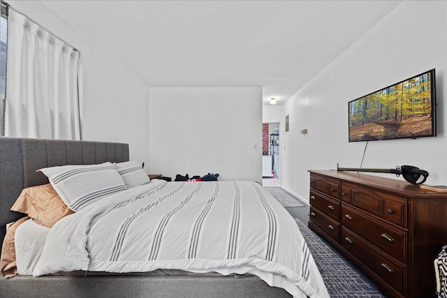 21-51 48th St, Astoria, NY 11105 - bedroom with dark colored carpet