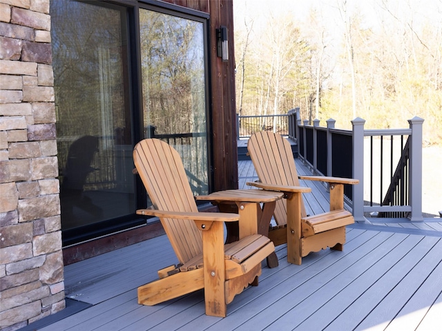 view of deck
