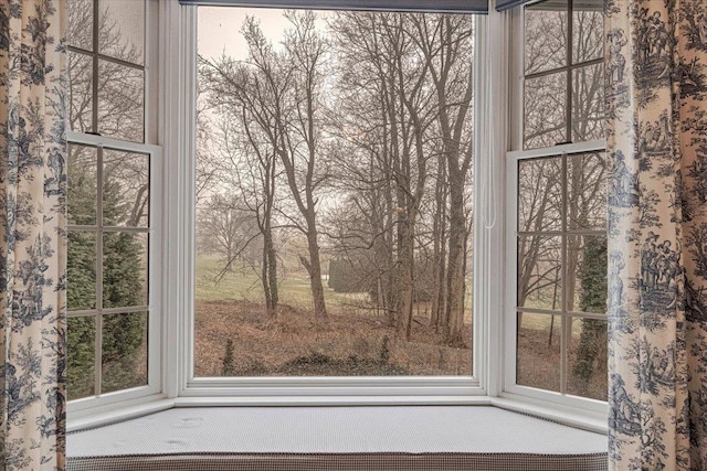 view of room details