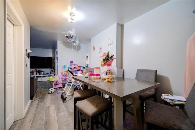 6 Farrington St, Newburgh, NY 12550 - dining area featuring light wood-type flooring