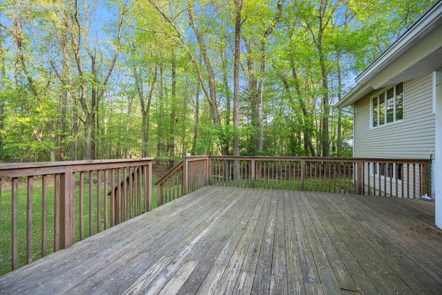 59 Giant Oak Rd, Ridge, NY 11961 - view of deck