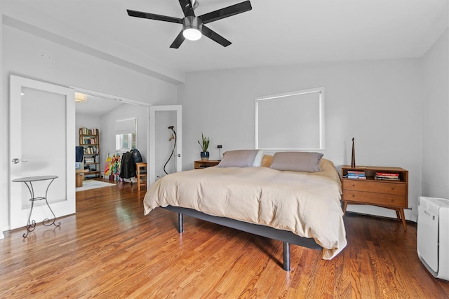 57 Hamilton Dr, Chappaqua, NY 10514 - bedroom featuring light wood finished floors and ceiling fan