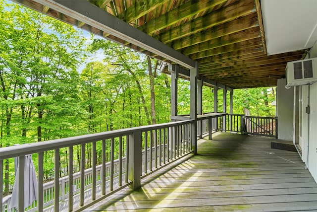 57 Hamilton Dr, Chappaqua, NY 10514 - view of wooden terrace