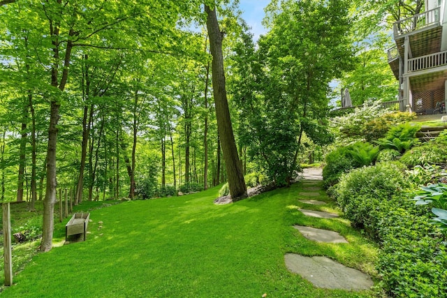 57 Hamilton Dr, Chappaqua, NY 10514 - view of grassy yard