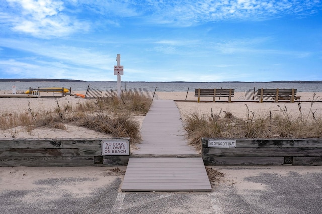 64 Turtle Cove Dr, Southampton, NY 11968 - view of community with a water view