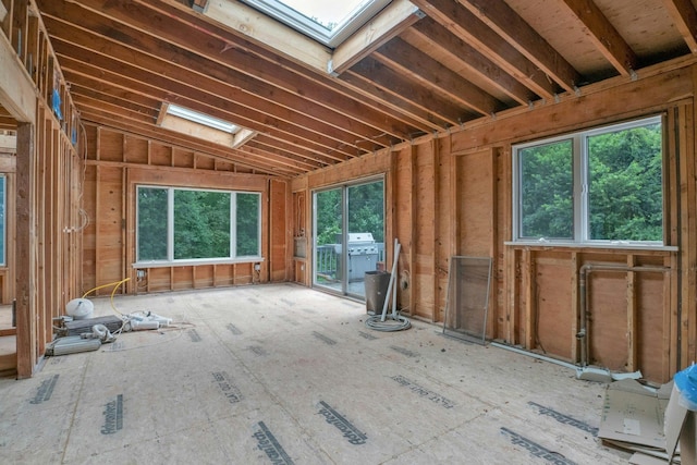 14 Perry Ct, Armonk, NY 10504 - miscellaneous room featuring a skylight